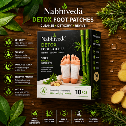 Natural Detox Foot Patch (Rs100 Off on Prepaid Order)