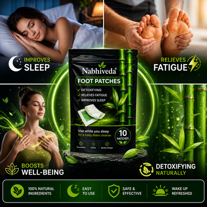 Natural Detox Foot Patch (Rs100 Off on Prepaid Order)